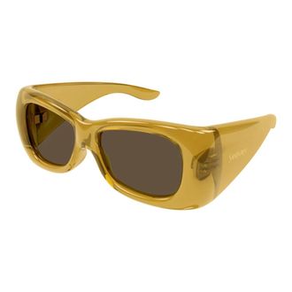 Saint Laurent Howl Sunglasses - unisex - Saint Laurent - Sunglasses - Yellow - 61 MM - Accessories