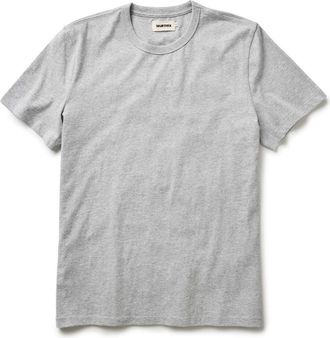 Taylor Stitch The Organic Cotton Tee in Heather Grey