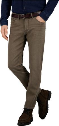 Gardeur Broeken, Heren, Bruin, W33 L34, Katoen, Tucker Jeans