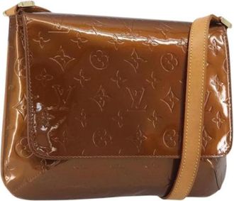 Louis Vuitton Tweedehands Canvas Louis Vuitton tassen - Dames - Vintage Schoudertas - Bruin - ONE Size - Vintage