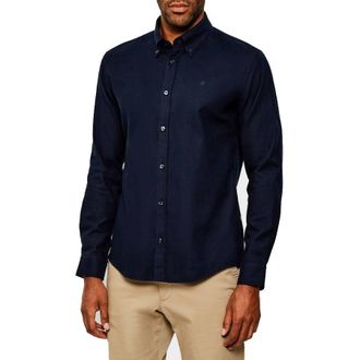 HUGO BOSS H-Roan Cotton Long-Sleeved Shirt, Size X-Large