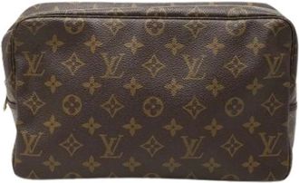 Louis Vuitton Pre-owned Trousse Toilette 28 - Dames - Vintage Accessoires - Bruin - ONE Size - Vintage