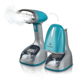 KASANOVA Ferro da stiro verticale pieghevole 1500 W ottanio