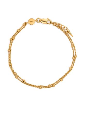 Missoma double chain bracelet - Oro