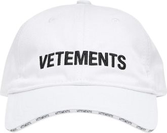 VETEMENTS Heren, Accessoires, Wit, Maat: ONE Size Katoen