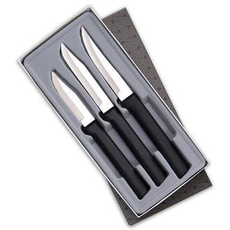 Rada 3 Piece Paring Knives Galore Set in Black at Nordstrom