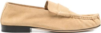 The Row Mocassini in pelle scamosciata - Toni neutri
