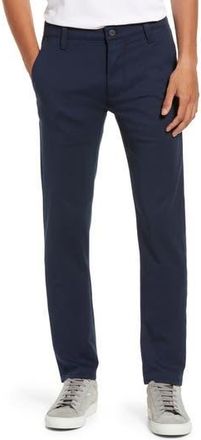 34 Heritage Verona Slim Fit Flat Front Chino Pants in Navy High Flyer at Nordstrom Rack, Size 38 X 34