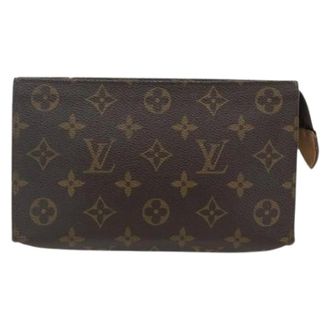 Louis Vuitton Pre-owned Clutches, unisex, Brown, Size: ONE SIZE Pre-owned Canvas Clutch