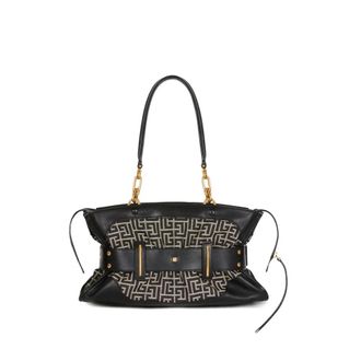 Balmain Anthem Bag - female - Balmain - Handbags - Black - ONE SIZE - Bags