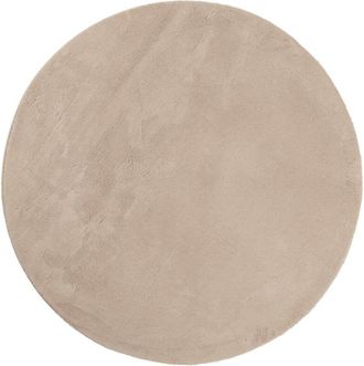 vidaXL Rug huarte Short Pile Soft and Washable Sand &oslash; 200 cm Vidaxl