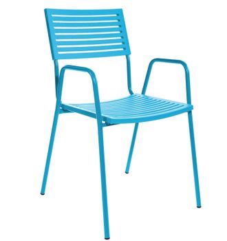 Schubiger M&ouml;bel Gartenstuhl Bodensee Lamello mit Armlehne