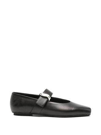 Emporio Armani leren ballerinas