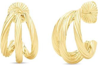 Jaclyn Smith Plated Earrings