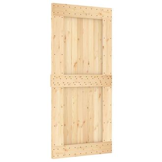 vidaXL Vidaxl - Puerta Narvik Madera Maciza Pino 95x210 Cm