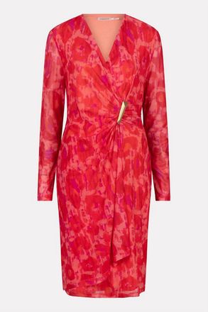 Esqualo Womens Cindy Mini Dress In Animal Print