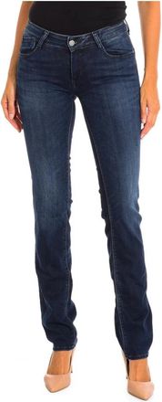 Le Temps Des Cerises Slim Fit Denim Jeans - Dames - Slim Fit Jeans - Blauw - W24 - Denim - Jeans