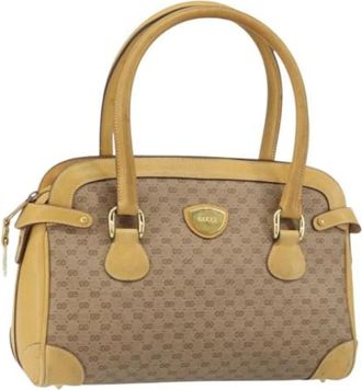 Gucci Pre-owned Handbags, female, Beige, Size: ONE SIZE Pre-owned Plastic Handbag