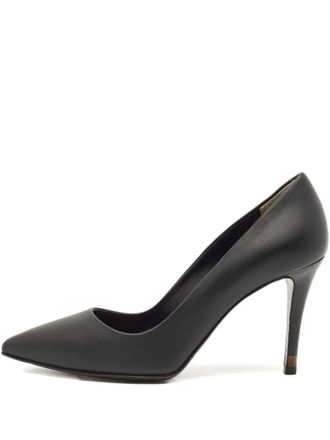 Fendi Pumps in pelle a punta 85mm - Nero