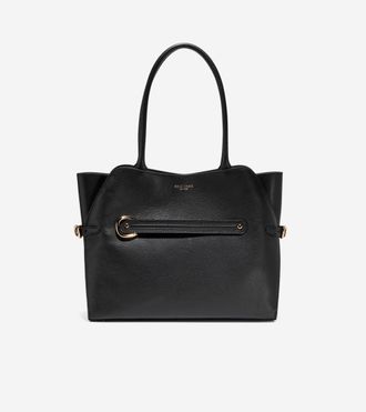 Cole Haan Womens Vivianne Tote Bag - Black