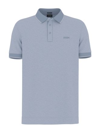 Joop Poloshirt JOOP Percyco, Herren, Gr. XXL, pastel blau, Obermaterial: 100% Baumwolle, regular fit normal, B&uuml;ndchen, Shirts Poloshirt, kontrastive Elemen