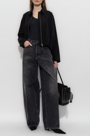 Fabiana Filippi Top With Shimmering Sequins, Womens, Navy Blue