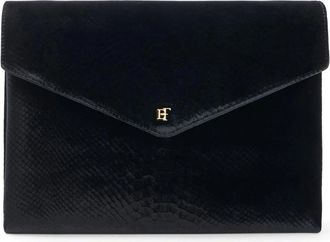 Elisabetta Franchi Schoudertas - Dames - Schoudertassen - Zwart - ONE Size - Leer - Tassen