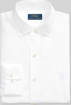 Polo Ralph Lauren Regular Fit Businesshemd aus reiner Baumwolle in Weiss, Gr&ouml;&szlig;e 39,5