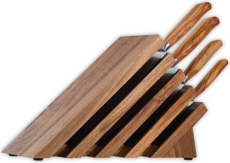 Messermeister Oliva Elite 5 Piece Knife Block Set at Nordstrom