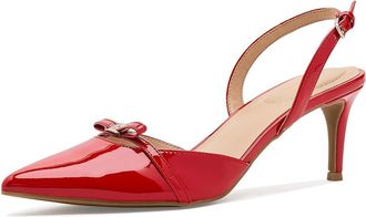 Bandolino Pracen Womens Shoes Red Patent : 8.5 M, Synthetic