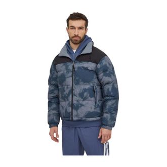 The North Face 92 Crinkle Rev Nuptse Jacket - Heren - Ski Jassen - Blauw - 2XL - Fitness