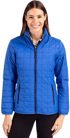 Cutter & Buck Rainier PrimaLoft Womens Eco Insulated Full Zip Puffer Jacket