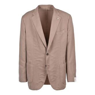 L.B.M. 1911 Blazers, male, Beige, Size: 4XL Blazer Stondato