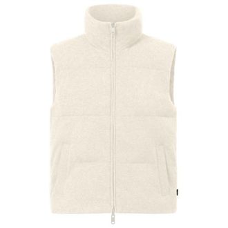 Ecoalf Sintre Vest Reversible Hybrid Merinogilet f&uuml;r Damen | wei&szlig;