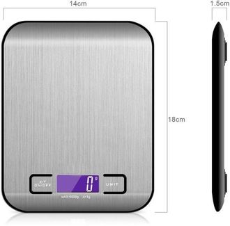 No Brand Balanza De Precisi&oacute;n - Balanza De Cocina Digital - Balanza De Cocina - Balanza De Cocina Recargable - Balanza De Cocina Usb - Balanza De Cocina Para A