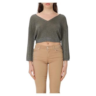 Liu Jo Dames, Truien, Groen, Maat: XS Viscose