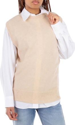 Anine Bing Ladies Ivory Ronan Knit Vest