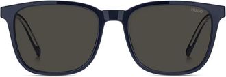 BOSS Occhiali da sole squadrati - Blu