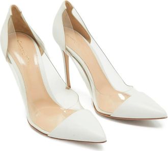 Gianvito Rossi Pumps in pelle - Bianco