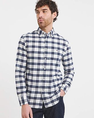 Tommy Hilfiger Tommy Hilifiger LS Brushed Checked Shirt
