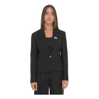 Pennyblack Pbpfalena Korte Jas - Dames - Jassen - Zwart - Maat: L Wol