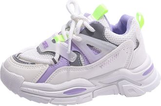 Generic Fashion Spring and Summer Children Sports Shoes Boys and Girls Round Toe Thick Soles Lightweight Mesh Breathable Comfortable Casual Toddler Wide Dress