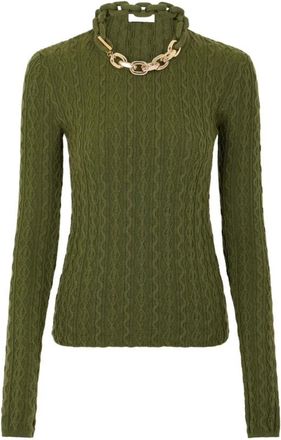 Paco Rabanne Mujer, Jerseys, Verde, Talla: XS