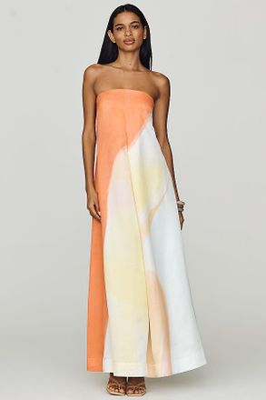 Significant Other Elvi Strapless Midi Dress