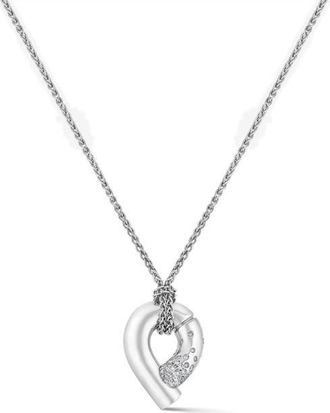 Tabayer Oera Diamond Pav&eacute; Pendant Necklace in 18K White Gold at Nordstrom