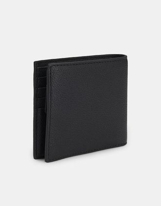HUGO BOSS Mens Ray Wallet with Logo Trim - Black - Size: ONE size