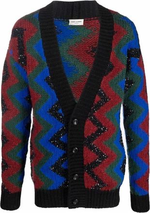 Saint Laurent Paillettes Cardigan