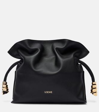 Loewe Flamenco Coil Mini leather clutch