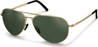 Porsche Design Sunglasses, unisex, Yellow, 60 MM, P8508 A Sunglasses