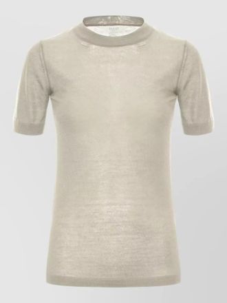 Malo short sleeve crew neck plain top